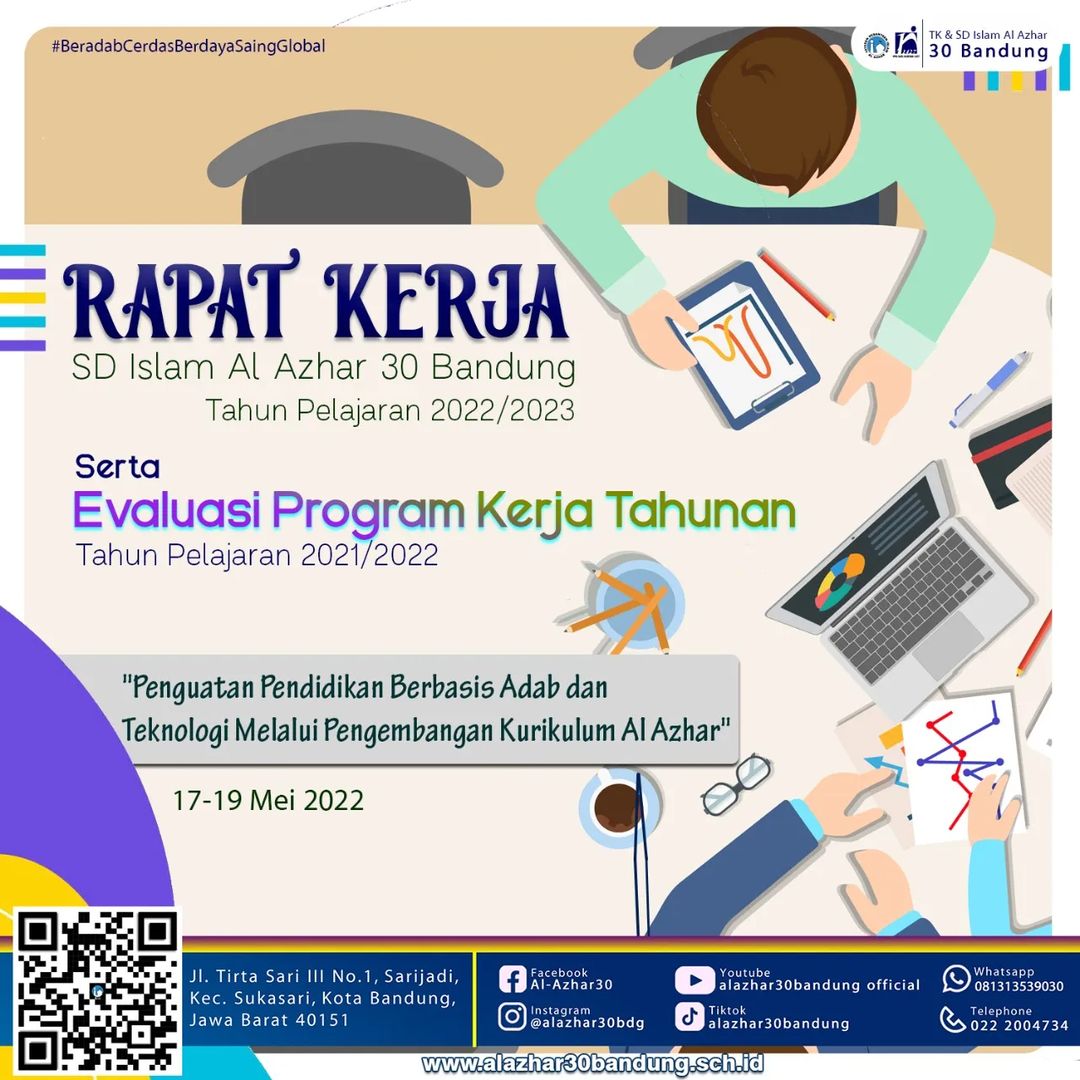 Rapat Kerja SD Islam Al Azhar 30 Bandung