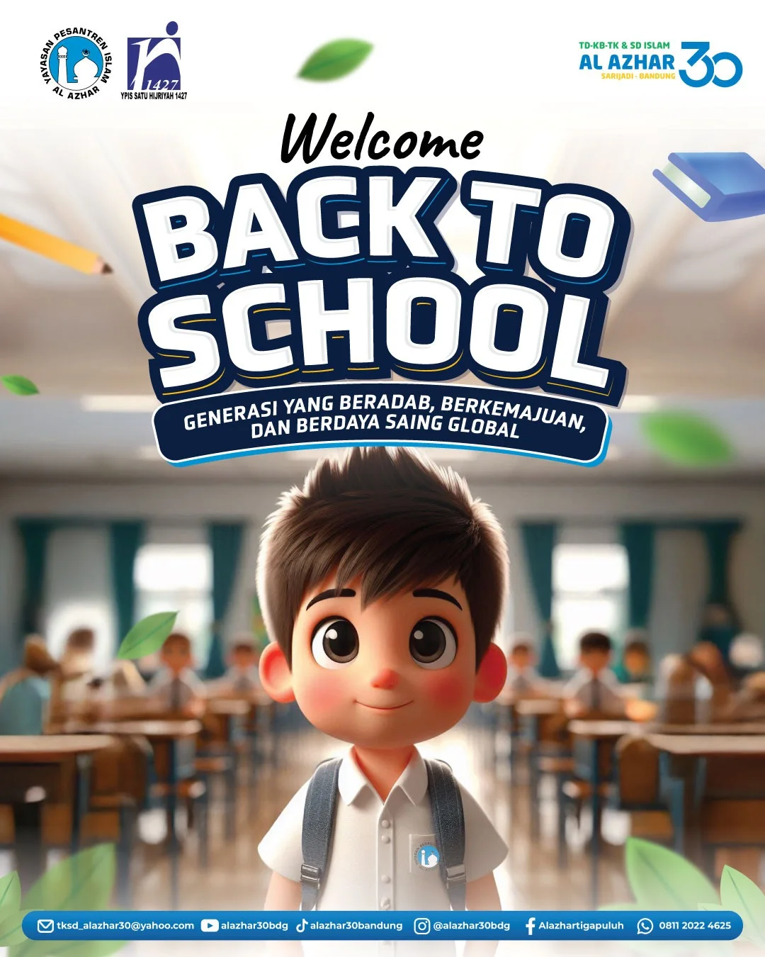 Selamat Kembali Bersekolah di Al Azhar 30 Bandung