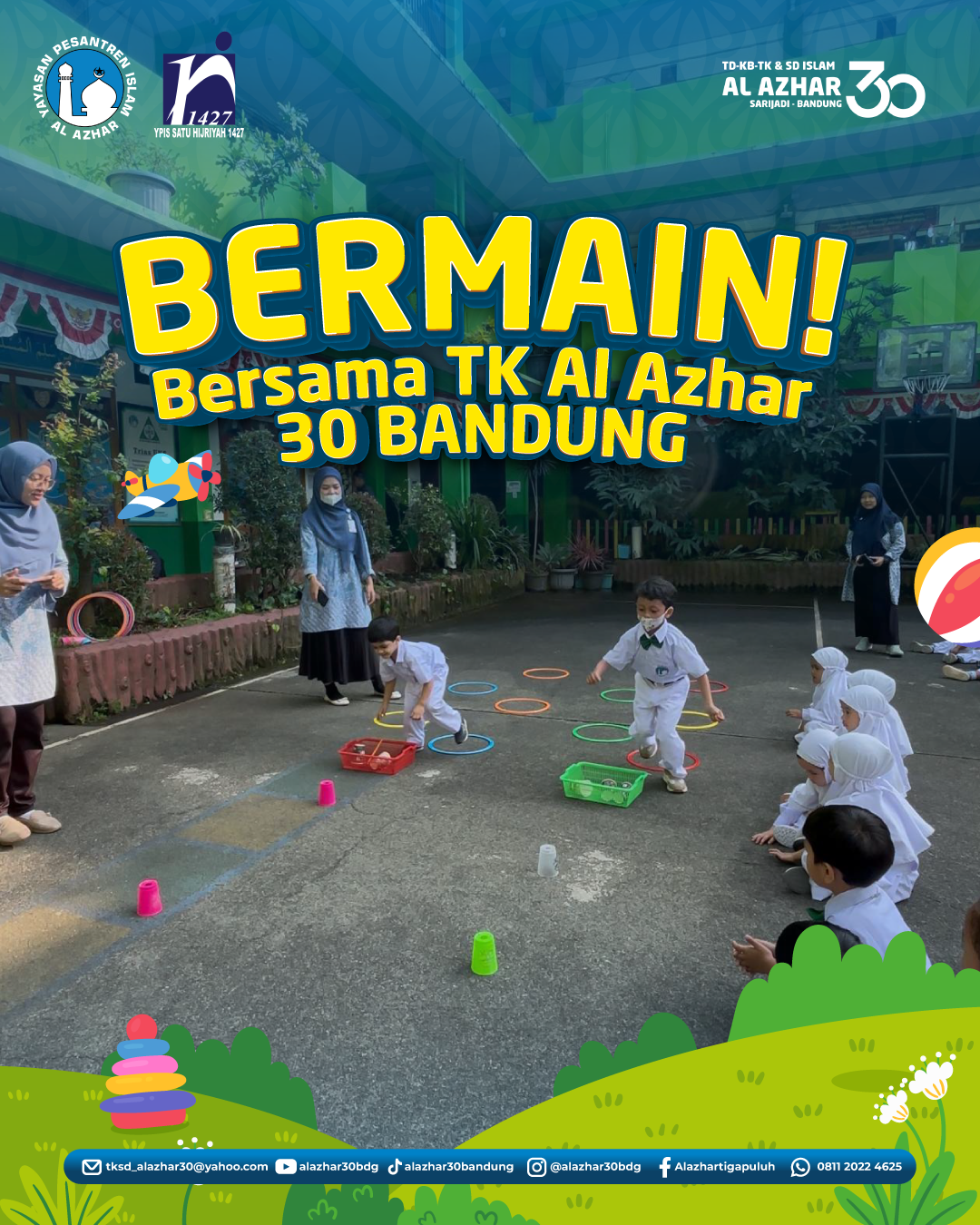 Ayah Bunda, Lihat Serunya Anak-Anak Belajar Sambil Bermain di TK Islam Al Azhar 30 Bandung! Ayah Bunda, Lihat Serunya Anak-Anak Belajar Sambil Bermain di TK Islam Al Azhar 30 Bandung!