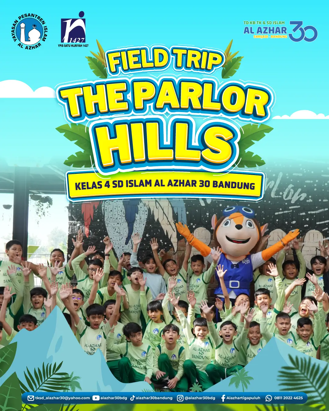 Field Trip Kelas 4 Al Azhar 30 Bandung ke The Parlor Hills: Belajar Sambil Bermain!