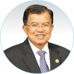 Foto DR.(H.C) Drs.H.Muhammad Jusuf Kalla - Wakil Presiden Indonesia (2004-2009) dan (2014-2019)